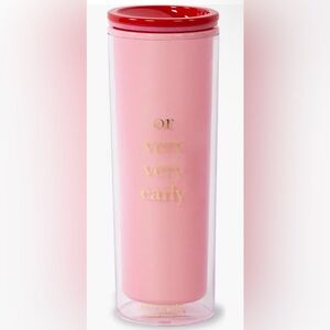 kate spade New York “a little late…or very very early” 16 oz thermal mug…